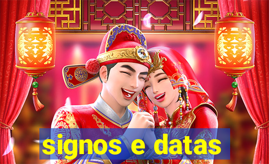 signos e datas